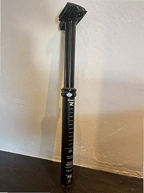2021 Race Face Turbine R, Fox, 150mm 31.6x457mm, black, lightly used