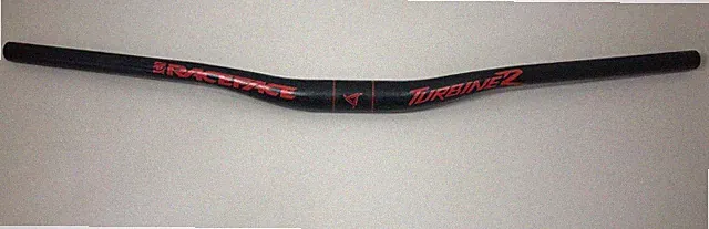 NEW Race Face Turbine R Handlebar 780mm 35mm Clamp 20mm Rise Red Logo Aluminum