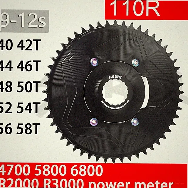 PASS QUEST 110BCD chainring 3mm Offset narrow wide single Bicycle chainwheel
