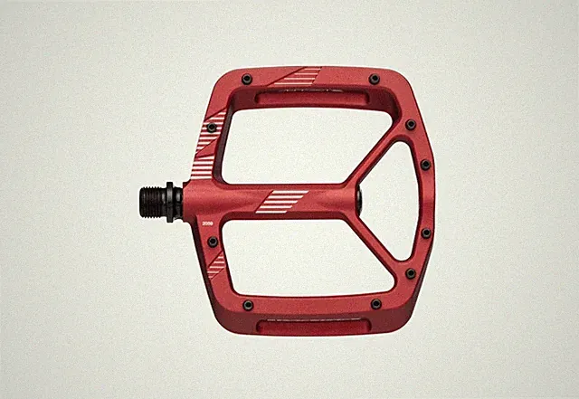 Race Face Aeffect R Alloy Platform Mountain Bike Pedals Red NEW RaceFace #5858