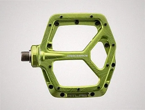 Race Face Atlas Mountain Bike Flat Pedals Green, Set