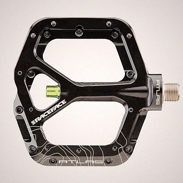 Race Face, Atlas, Platform Pedals, Black, Pair