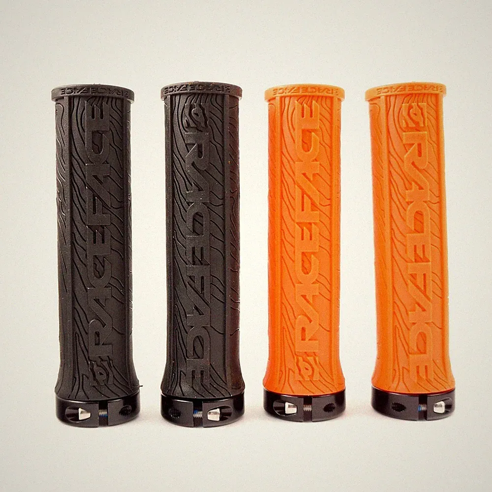 Race Face Half Nelson Lock-On Bicycle Bike MTB Grip Black / Orange z