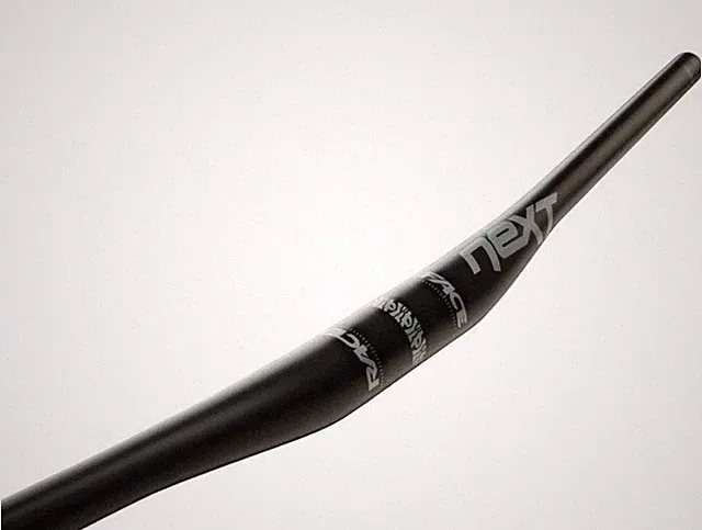 Race Face Next Flat Wide Carbon Fiber Handlebars 20mm Rise 8 Back 31.8mm X 725mm