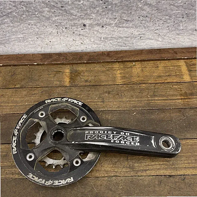 Race Face Prodigy DH Forged Crank RIGHT 170mm 104mm BCD Guard Bashguard MTB Used