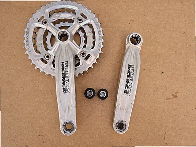 Race Face Ride XC Triple Mountain Bike Crankset 175mm 44/32/22 ISIS Drive 9sp