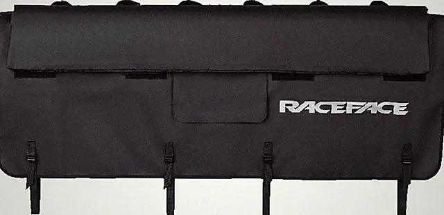 Race Face Stash 5 Bike Bicycle Tailgate Pad Black, Fits Mid-Size Trucks
