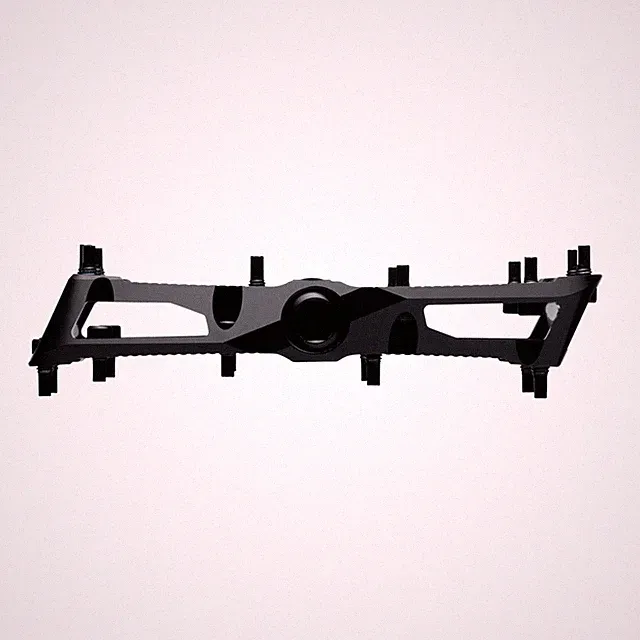 Race Face Turbine PlatForm Pedals - Body: Aluminum - Black - Pair 941-00-004-01
