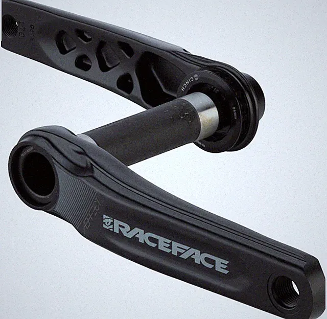 RaceFace Aeffect Crankset - 165mm, Direct Mount CINCH, RaceFace EXI, Black
