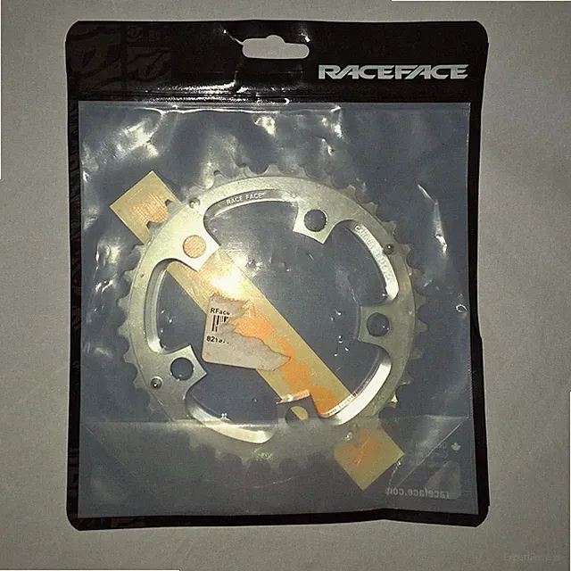 Raceface Chainring 34t 94mm 5-Bolt BCD Alloy 9 Speed SILVER NOS MTB