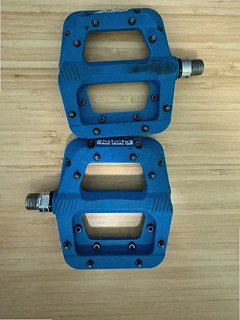 RaceFace Chester Platform Composite Bike Pedals - Blue - Used