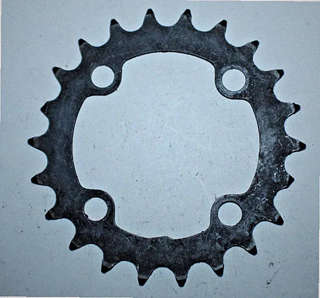 Raceface MTB Bike Chain Ring 4-Bolt 22 Teeth 22T Black 64BCD 10 Speed BLK Gravel