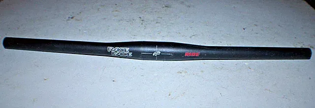 Raceface Ride Flat Bar MTB Handlebar 31.8/22.2mm 58cm Black Racing Trail ShipsUS