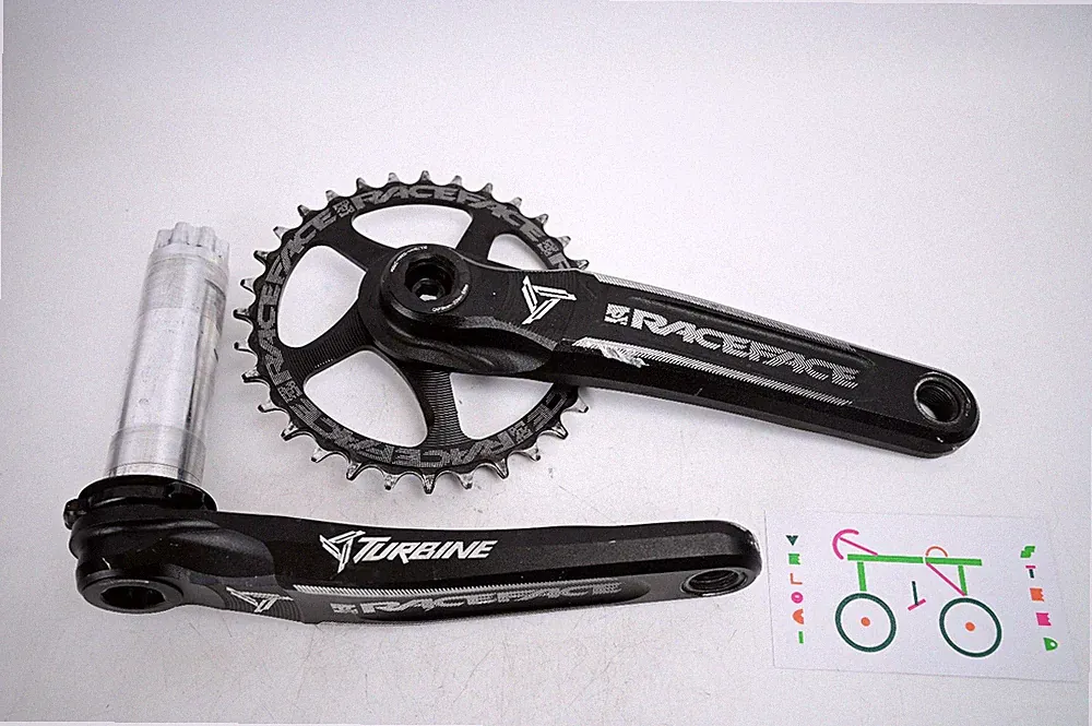 RaceFace Turbine Crankset - 175mm, 32t Direct Mount CINCH Gravel MTB Bike Crank