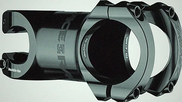 RaceFace Turbine R 35 Stem - 70mm, 35mm, 0 Degree, Aluminum, Black