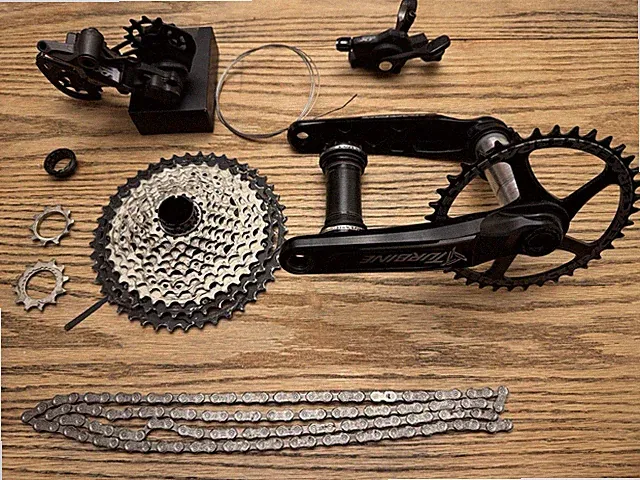 Shimano XT/Race Face 1x12 Complete Flat Bar Gravel Drivetrain