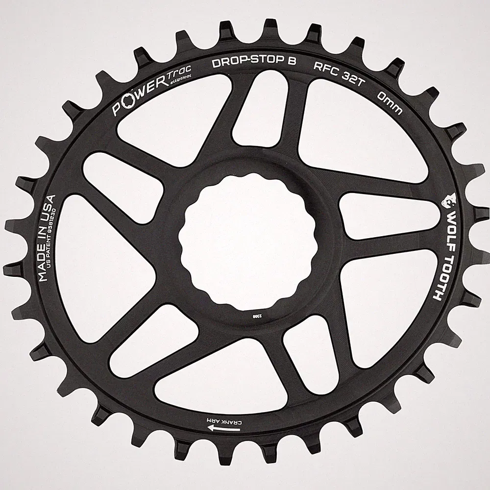 Ultra-Light 30T Elliptical Aluminum Chainring for Race Face Cinch & Hyperglide+