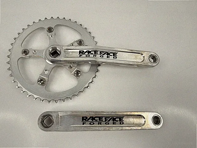 Vintage Race Face Forged Turbine LP BMX Racing Crank Arms Set 180mm Single HTF